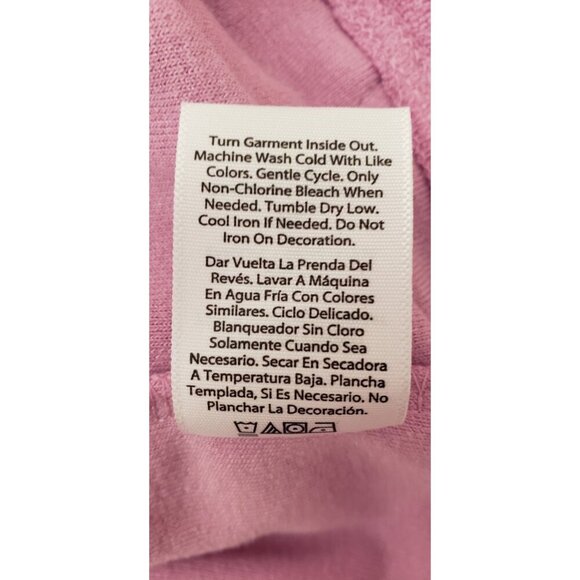 NWT JUICY COUTURE  BLING TOWEL TERRY SHORTIE SET DEWBERRY XLARGE - Picture 8 of 15